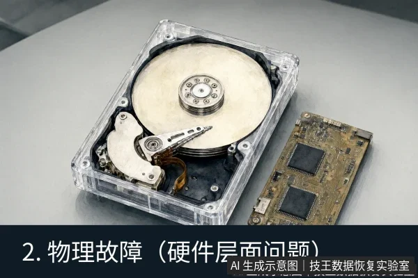 文章内容场景示意图：2. 物理故障（硬件层面问题）
