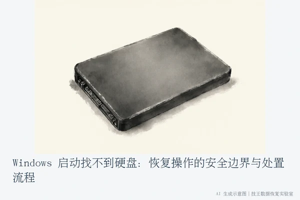 Windows 启动找不到硬盘：恢复操作的安全边界与处置流程（1）