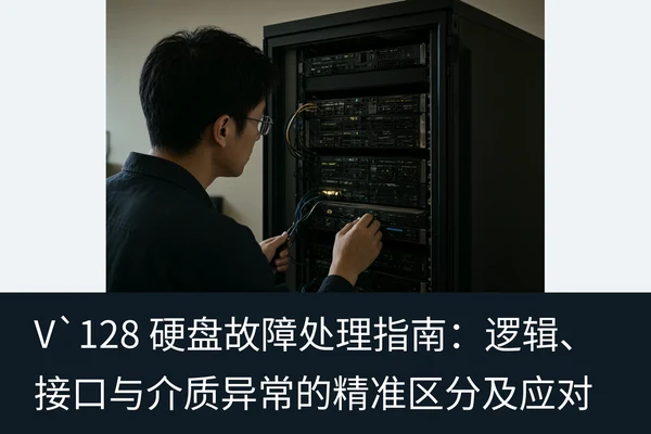 V`128 硬盘故障处理指南：逻辑、接口与介质异常的精准区分及应对（1）