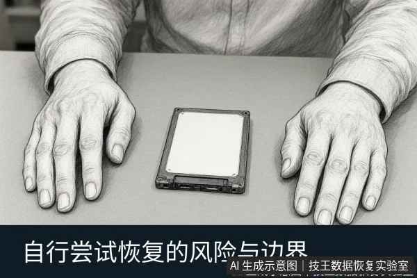 文章内容场景示意图:自行尝试恢复的风险与边界