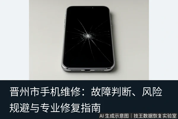 文章内容场景示意图:晋州市手机维修:故障判断、风险规避与专业修复指南