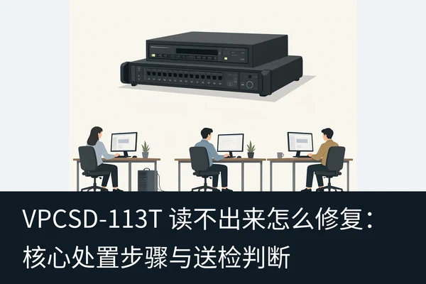 VPCSD-113T 读不出来怎么修复:核心处置步骤与送检判断(2)