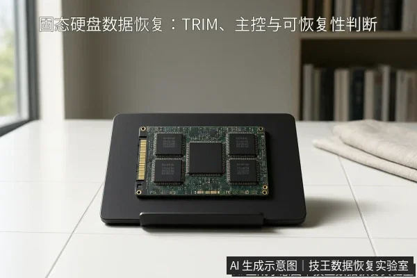 文章内容场景示意图:固态硬盘数据恢复:TRIM、主控与可恢复性判断