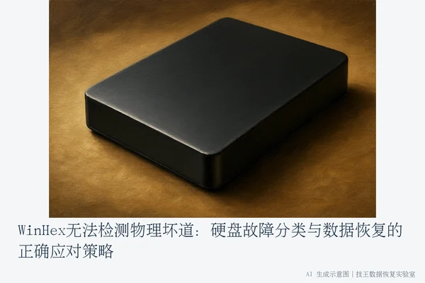 WinHex无法检测物理坏道:硬盘故障分类与数据恢复的正确应对策略(1)