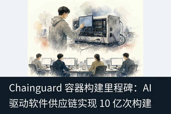 Chainguard 容器构建里程碑:AI 驱动软件供应链实现 10 亿次构建(1)