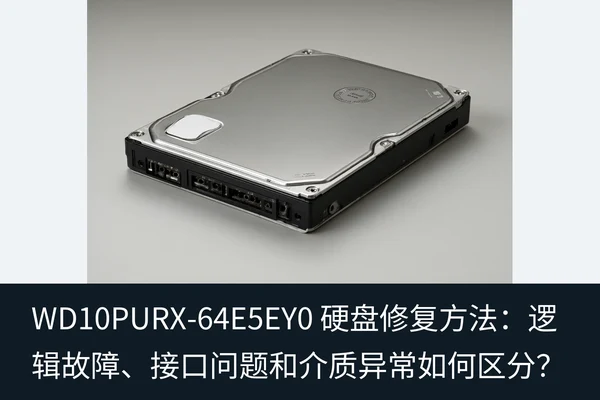 WD10PURX-64E5EY0 硬盘修复方法:逻辑故障、接口问题和介质异常如何区分?(2)
