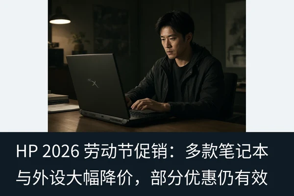 HP 2026 劳动节促销：多款笔记本与外设大幅降价，部分优惠仍有效（1）