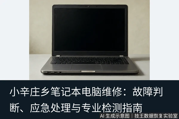 文章内容场景示意图：小辛庄乡笔记本电脑维修：故障判断、应急处理与专业检测指南