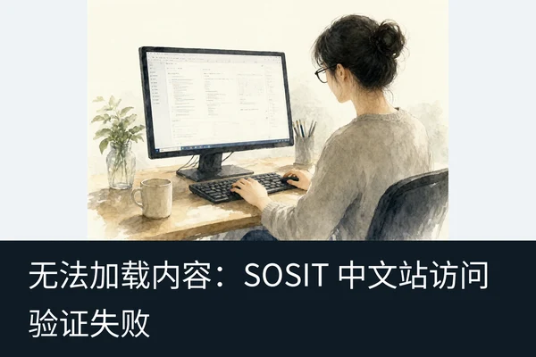 无法加载内容：SOSIT 中文站访问验证失败（1）