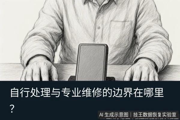 文章内容场景示意图:自行处理与专业维修的边界在哪里?