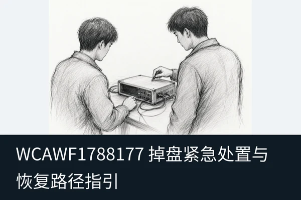 WCAWF1788177 掉盘紧急处置与恢复路径指引(1)