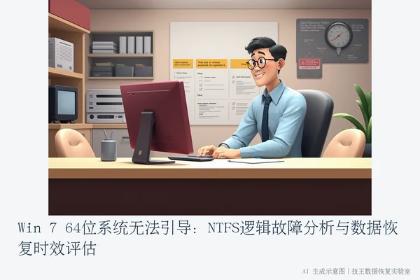 Win 7 64位系统无法引导：NTFS逻辑故障分析与数据恢复时效评估（2）