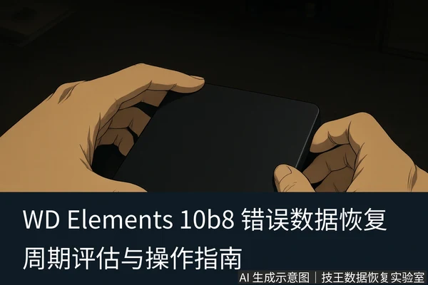 文章内容场景示意图:WD Elements 10b8 错误数据恢复周期评估与操作指南