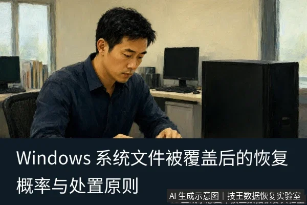 正文场景:文章内容场景示意图:Windows 系统文件被覆盖后的恢复概率与处置原则