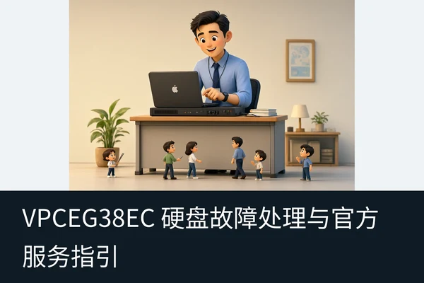 VPCEG38EC 硬盘故障处理与官方服务指引(1)