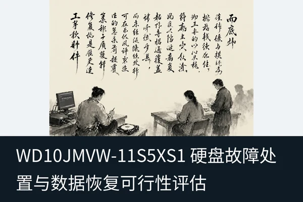WD10JMVW-11S5XS1 硬盘故障处置与数据恢复可行性评估(2)