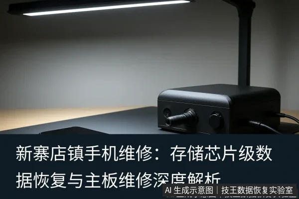 文章内容场景示意图:新寨店镇手机维修:存储芯片级数据恢复与主板维修深度解析