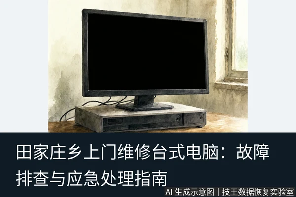 文章内容场景示意图:田家庄乡上门维修台式电脑:故障排查与应急处理指南