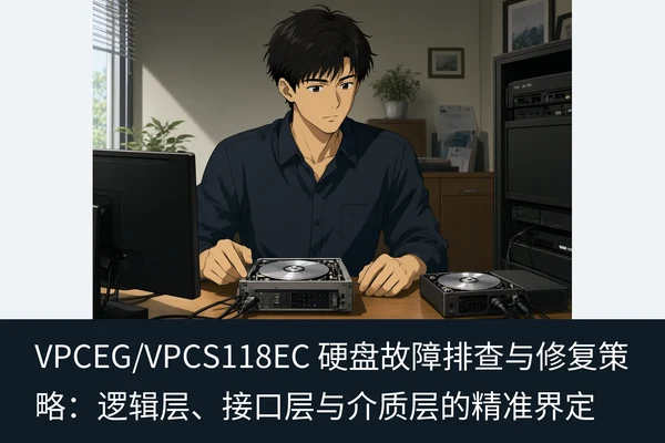 VPCEG/VPCS118EC 硬盘故障排查与修复策略:逻辑层、接口层与介质层的精准界定(2)