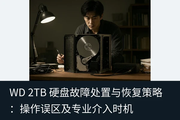 WD 2TB 硬盘故障处置与恢复策略:操作误区及专业介入时机(2)