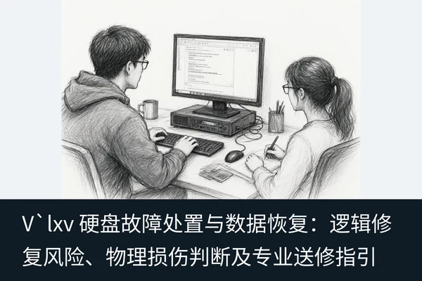 V`lxv 硬盘故障处置与数据恢复:逻辑修复风险、物理损伤判断及专业送修指引(2)