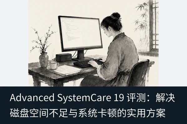 Advanced SystemCare 19 评测：解决磁盘空间不足与系统卡顿的实用方案（1）