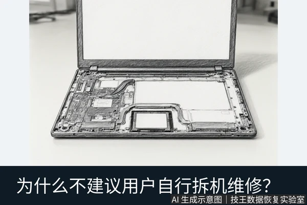 文章内容场景示意图：为什么不建议用户自行拆机维修？