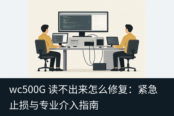 wc500G 读不出来怎么修复：紧急止损与专业介入指南