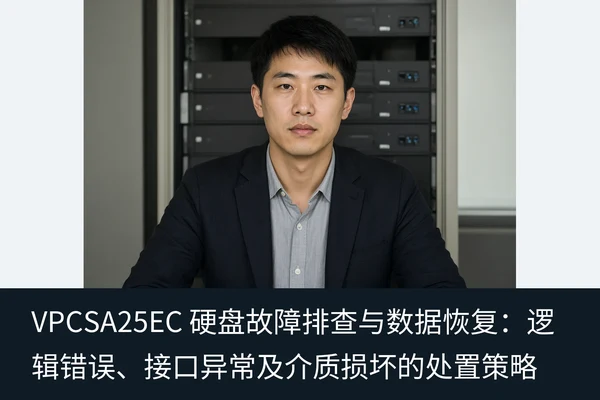 VPCSA25EC 硬盘故障排查与数据恢复:逻辑错误、接口异常及介质损坏的处置策略(2)