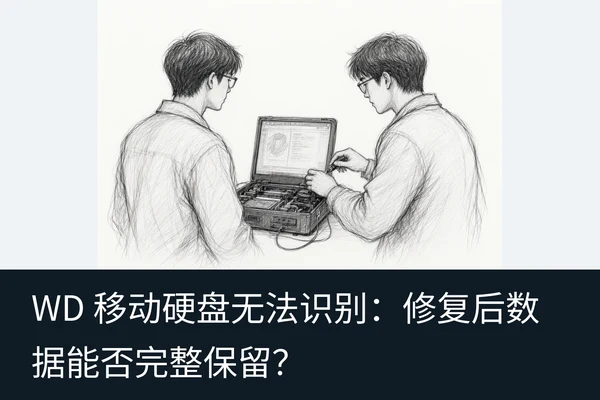 WD 移动硬盘无法识别:修复后数据能否完整保留?(1)