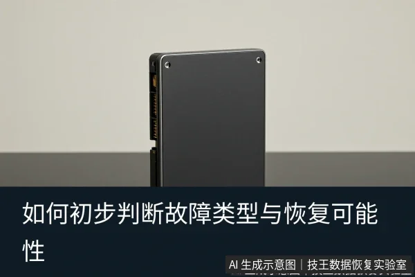 文章内容场景示意图:如何初步判断故障类型与恢复可能性