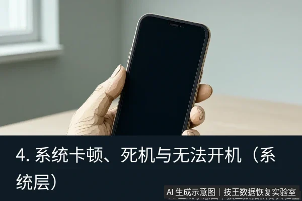 文章内容场景示意图:4. 系统卡顿、死机与无法开机(系统层)