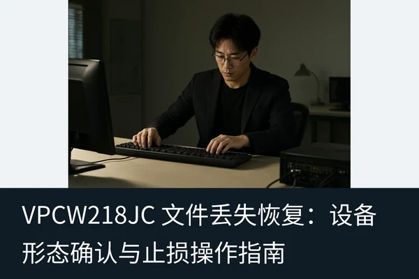 VPCW218JC 文件丢失恢复:设备形态确认与止损操作指南(1)