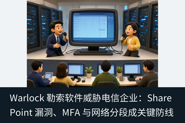 Warlock 勒索软件威胁电信企业:SharePoint 漏洞、MFA 与网络分段成关键防线(1)