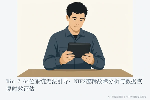 Win 7 64位系统无法引导：NTFS逻辑故障分析与数据恢复时效评估（1）