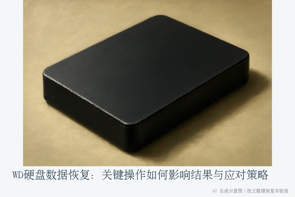 WD硬盘数据恢复:关键操作如何影响结果与应对策略(1)