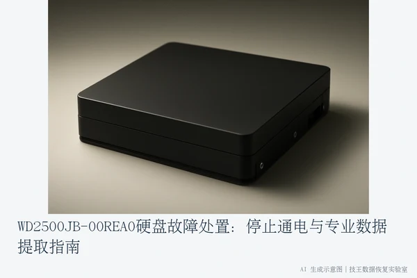 WD2500JB-00REA0硬盘故障处置:停止通电与专业数据提取指南(1)