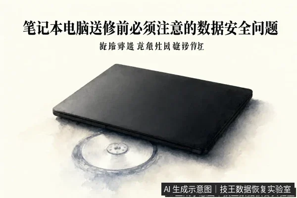 文章内容场景示意图:笔记本电脑送修前必须注意的数据安全问题