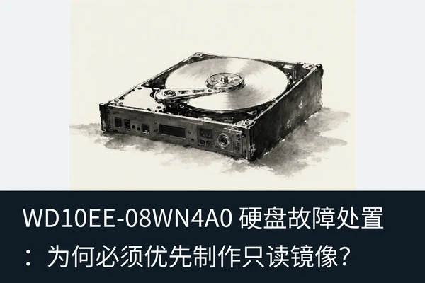 WD10EE-08WN4A0 硬盘故障处置:为何必须优先制作只读镜像?(2)