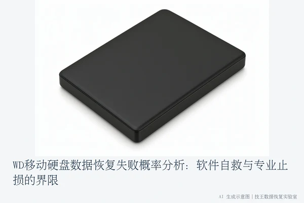 WD移动硬盘数据恢复失败概率分析：软件自救与专业止损的界限（1）