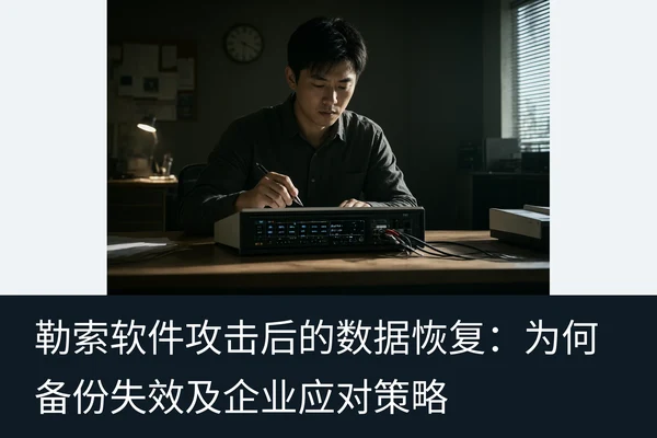 勒索软件攻击后的数据恢复:为何备份失效及企业应对策略(2)