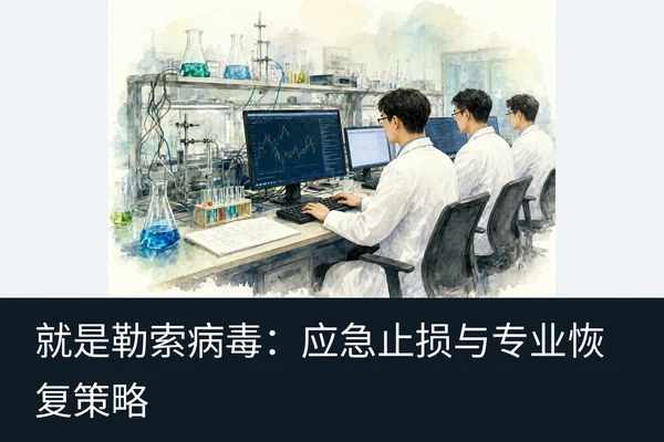 就是勒索病毒：应急止损与专业恢复策略（1）