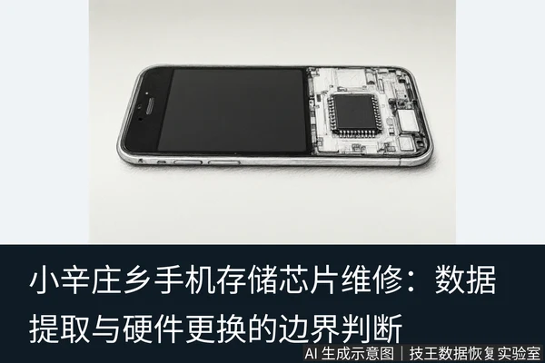 文章内容场景示意图:小辛庄乡手机存储芯片维修:数据提取与硬件更换的边界判断