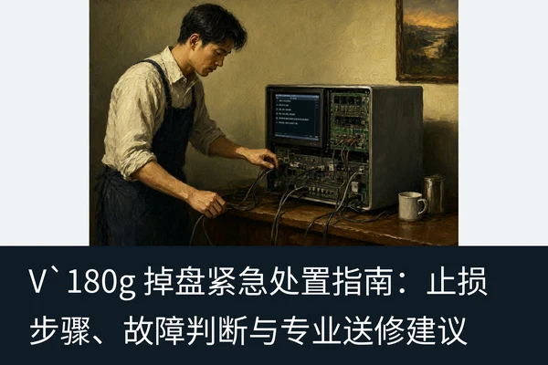 V`180g 掉盘紧急处置指南:止损步骤、故障判断与专业送修建议(1)