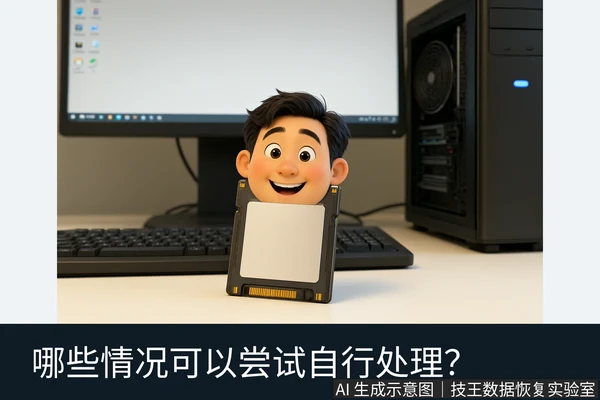 文章内容场景示意图:哪些情况可以尝试自行处理?