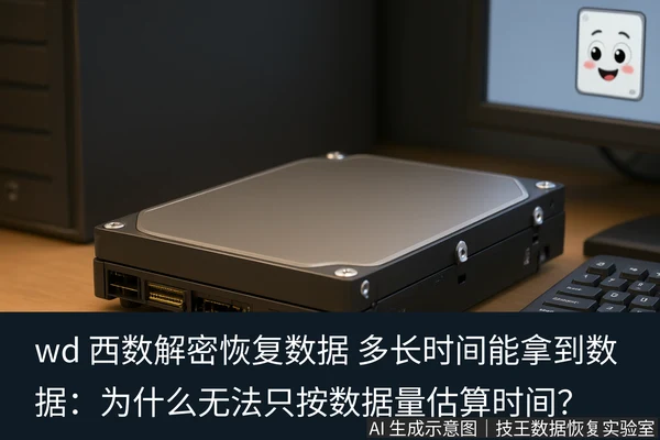 文章内容场景示意图:wd 西数解密恢复数据 多长时间能拿到数据:为什么无法只按数据量估算时间?:正文场景