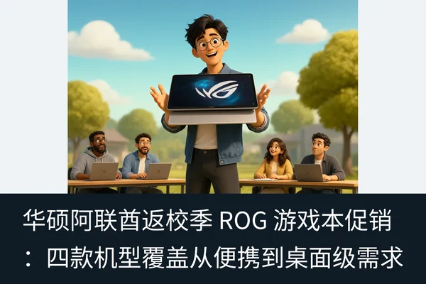 华硕阿联酋返校季 ROG 游戏本促销:四款机型覆盖从便携到桌面级需求(2)