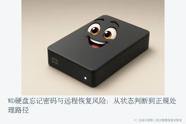 WD硬盘忘记密码与远程恢复风险:从状态判断到正规处理路径(1)