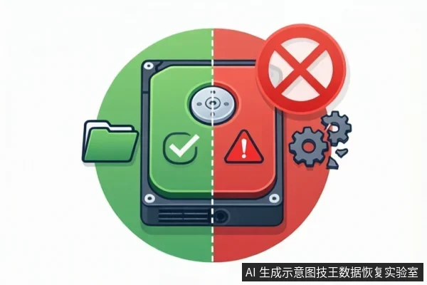 天津红桥移动硬盘无法识别：区分物理与逻辑故障及停止操作边界