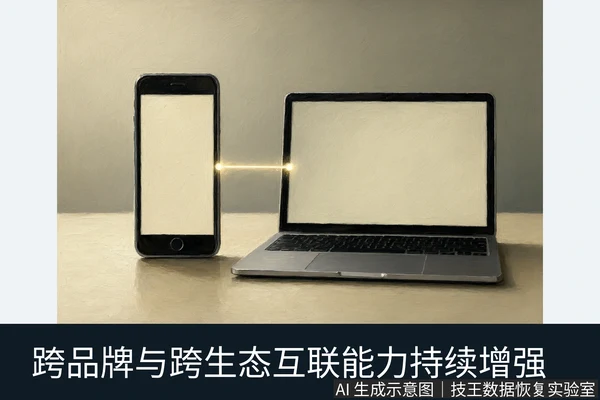 文章内容场景示意图：跨品牌与跨生态互联能力持续增强
